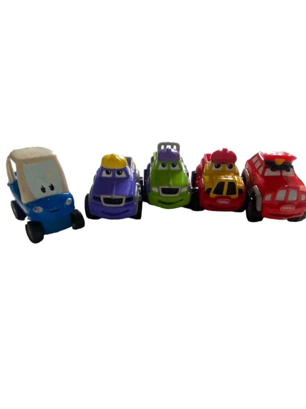 5 Pc Tonka Little Chuck And Friends Die Cast Trucks/Little Tikes Car-Used